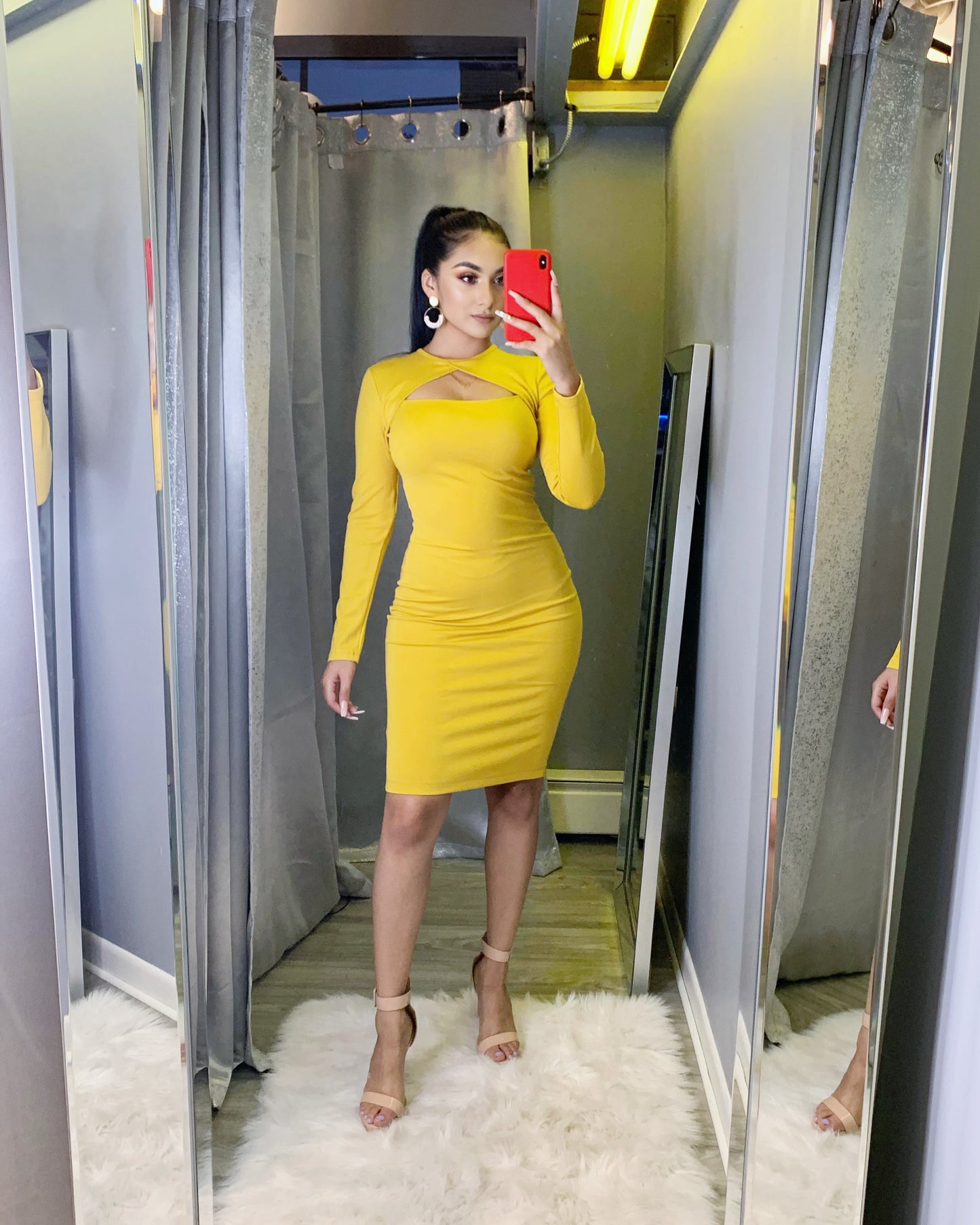 Aylin Dress (Mustard)