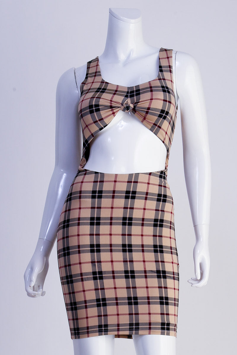 Show That Flesh Dress (Grey)