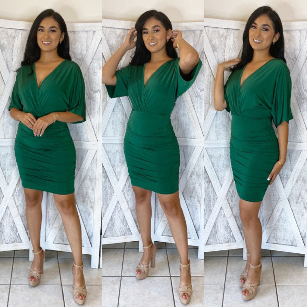 Jenna Dress -Green