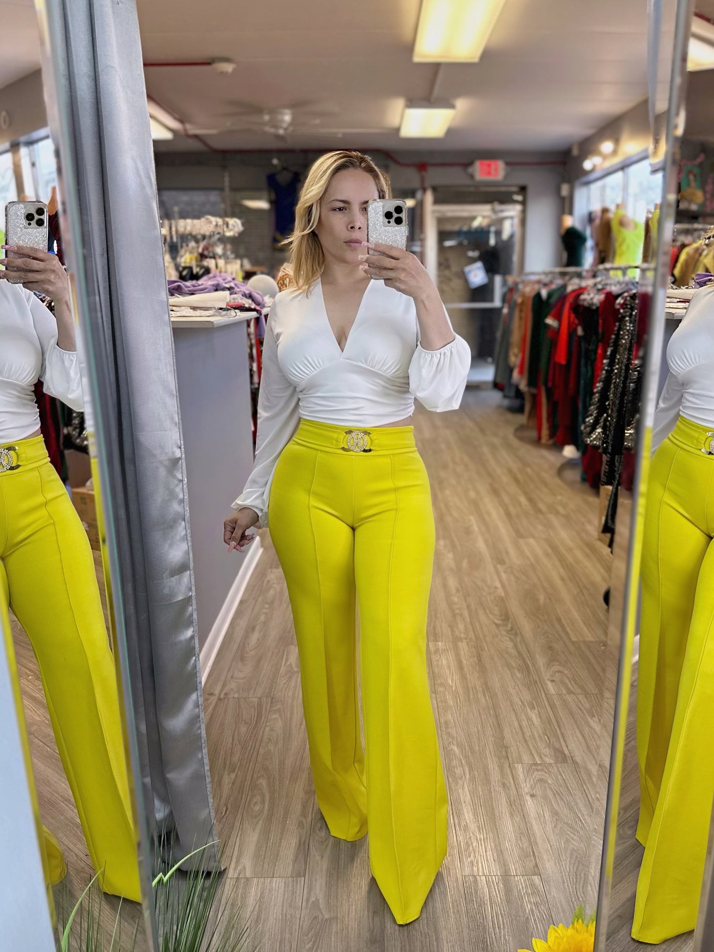 Iliana Pants (Yellow)