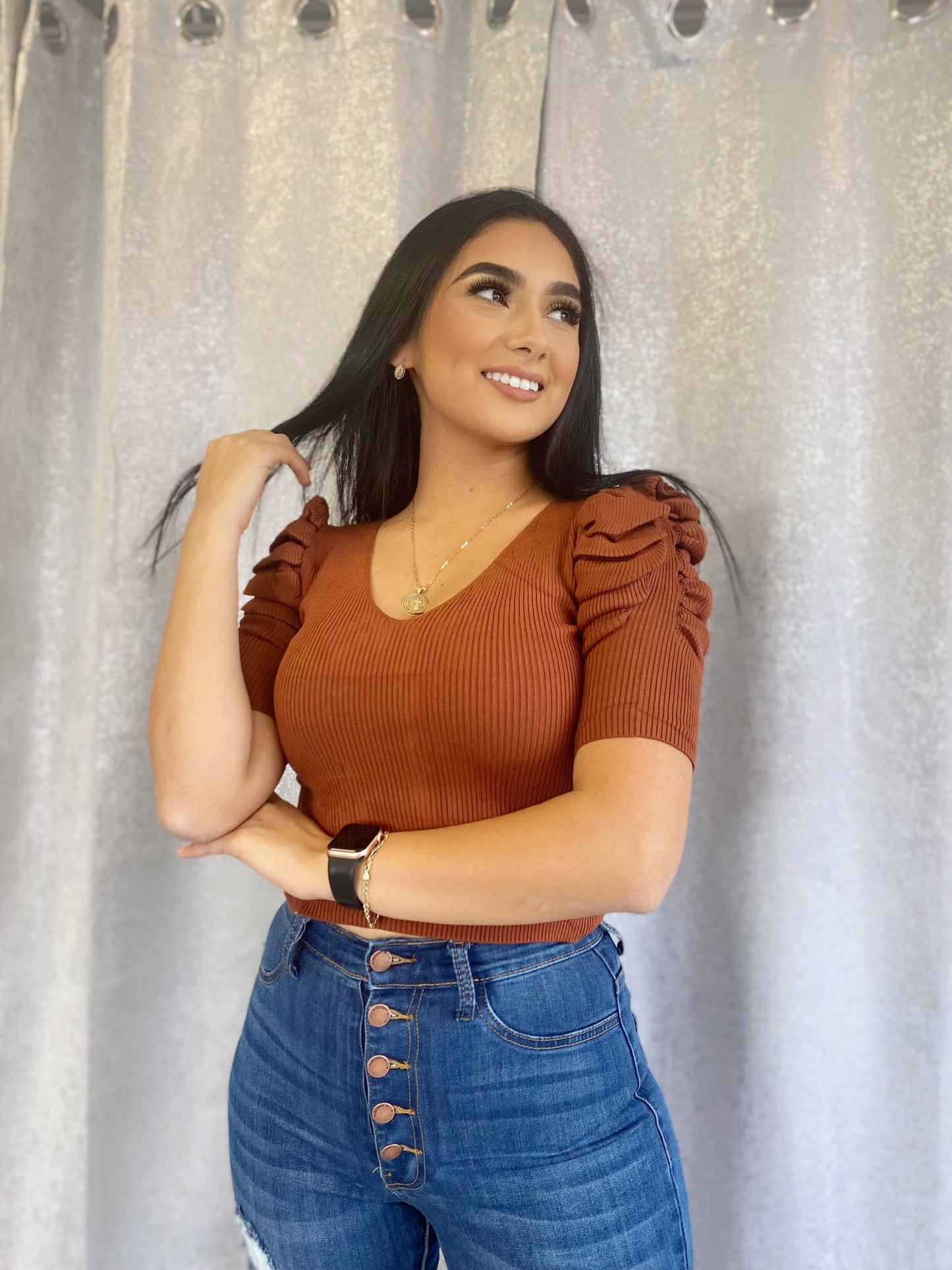 Ciara Top (Camel)
