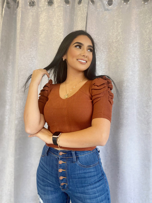 Ciara Top (Camel)