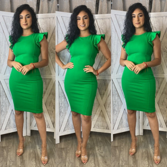 Zaralea Dress (Green)