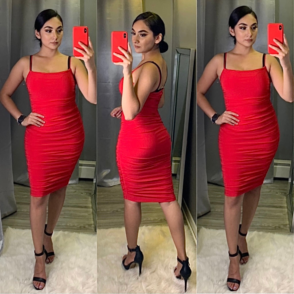 Lisandra Dress (Red)