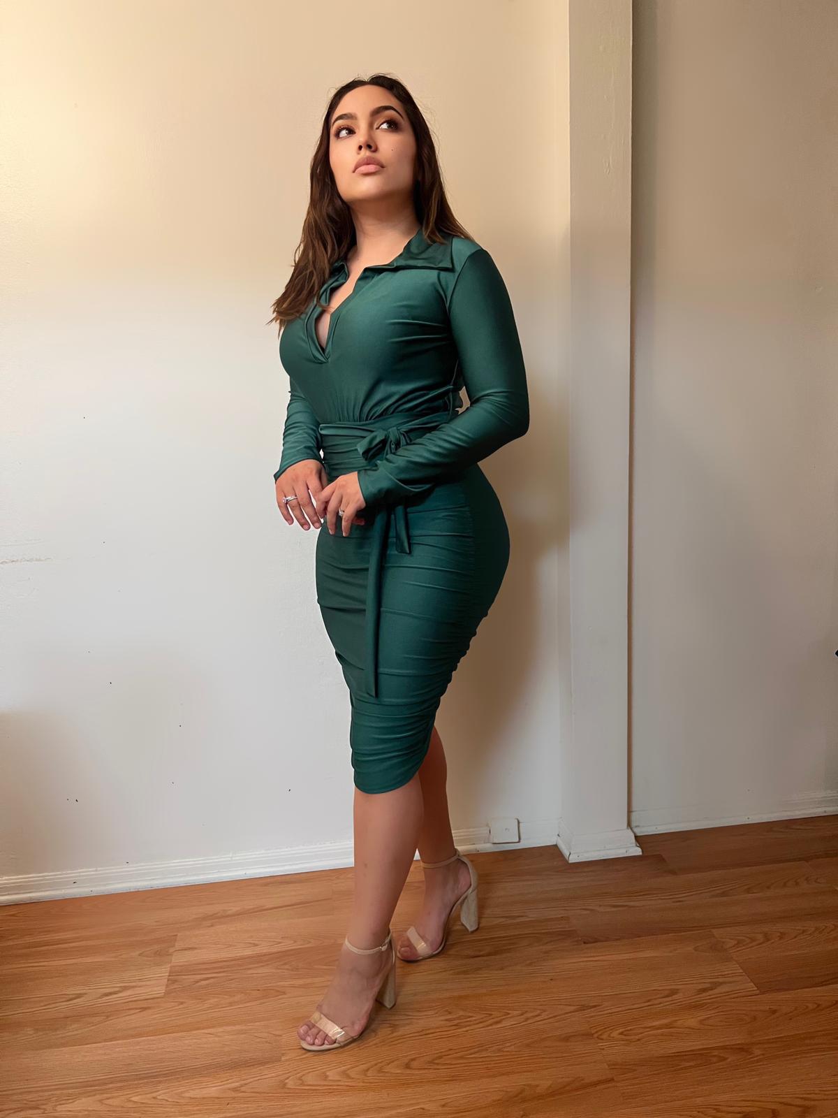 Valeria Dress (Green)