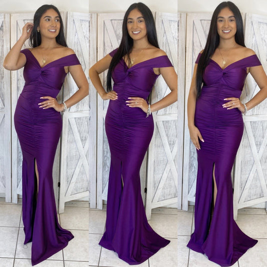 Beatriz Dress (Purple)