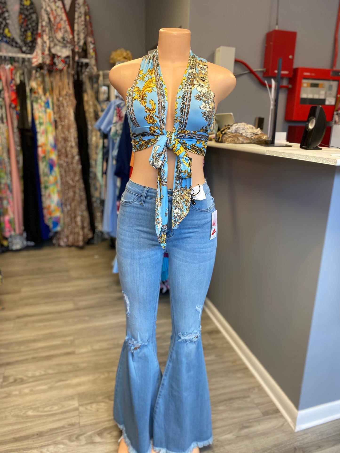 Yessy Top (Blue)