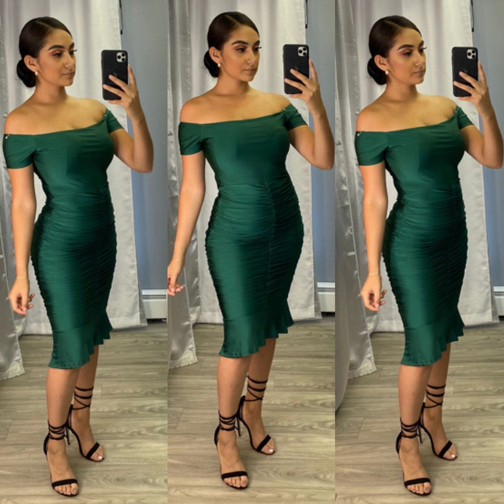 First Date Dress (H Green)