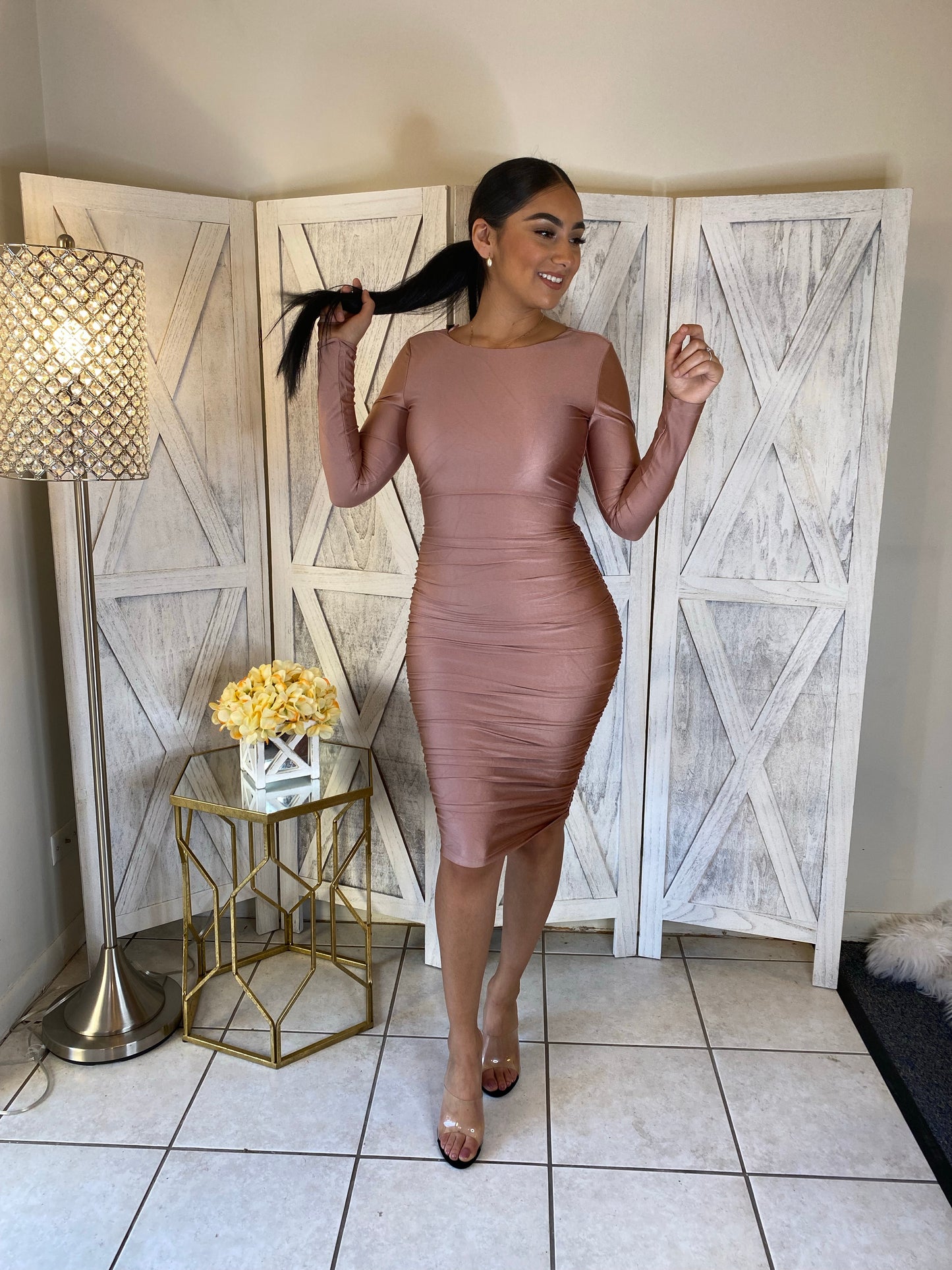 Yris Dress (Pink)