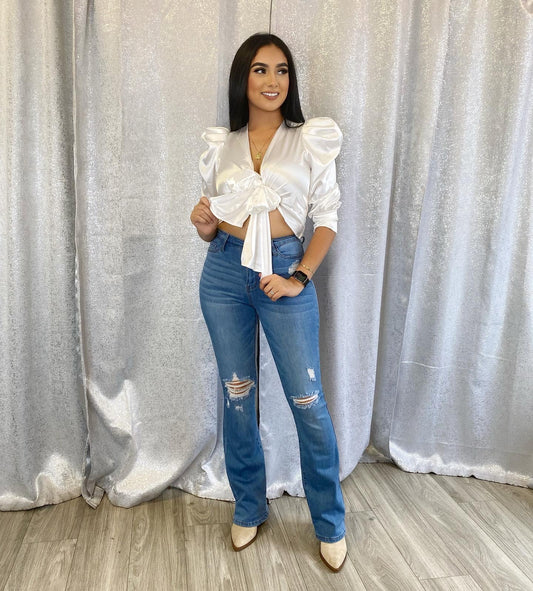 Josefina Top -White