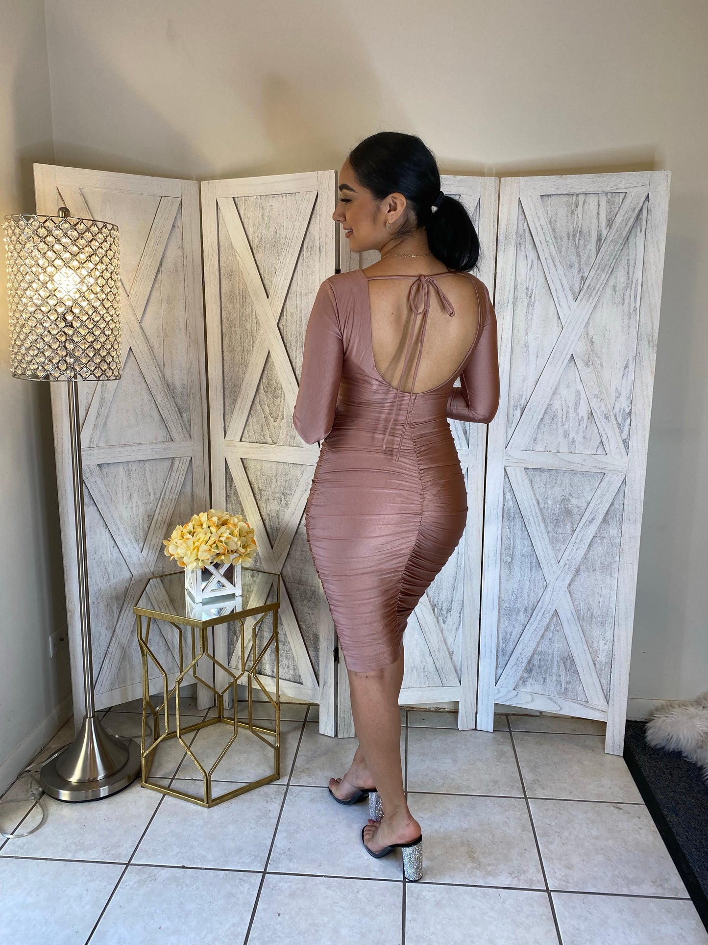 Yris Dress (Pink)