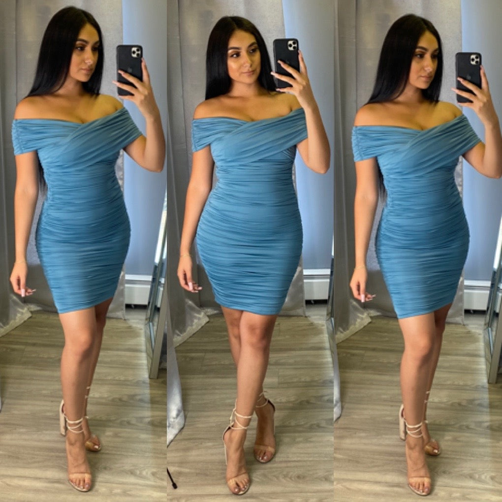 Ely Dress (Blue)
