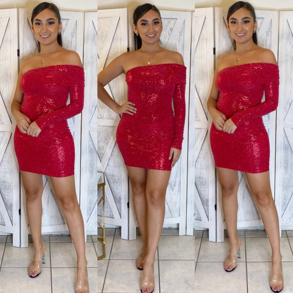 Alexis Dress (Red)