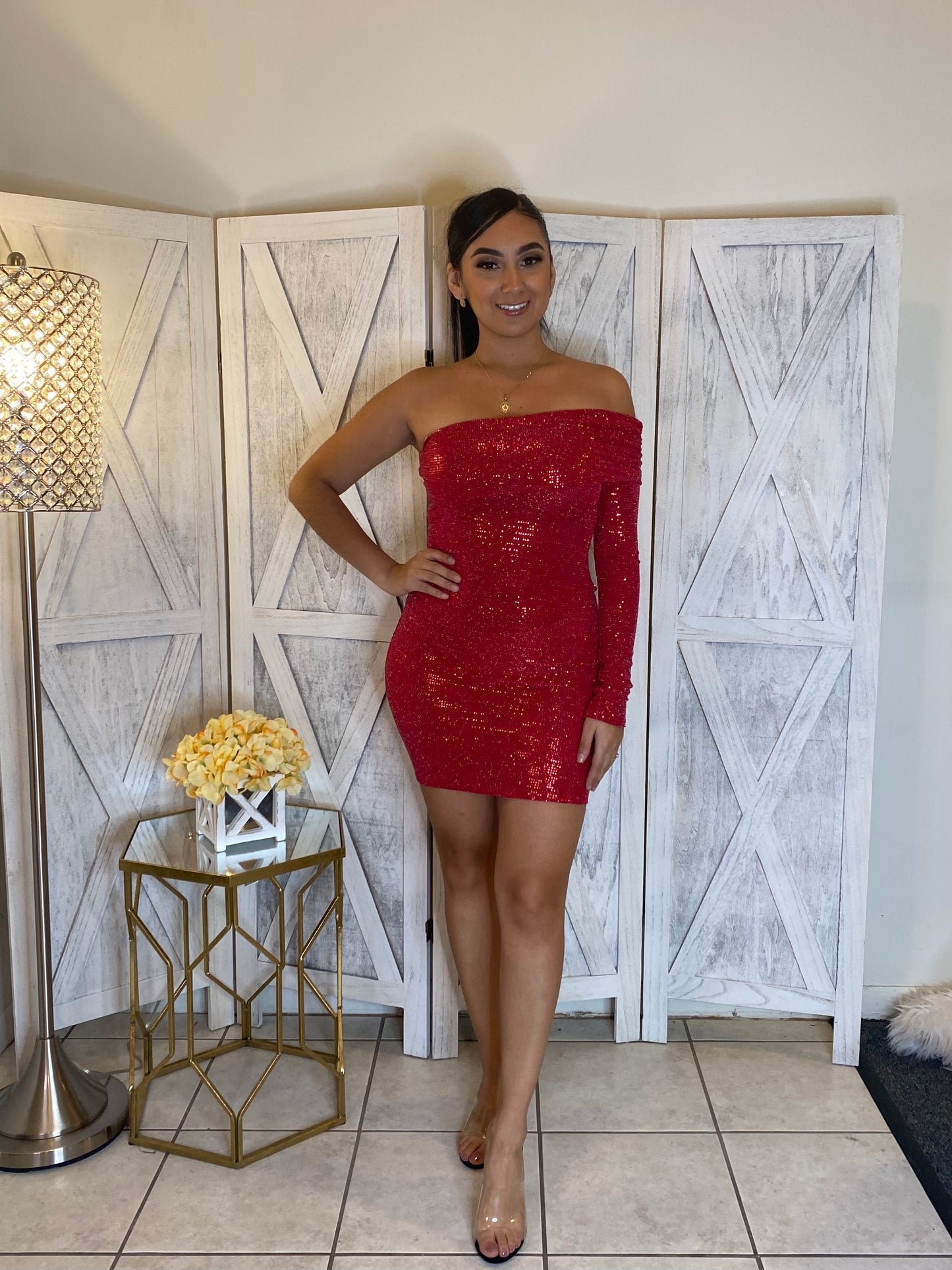 Alexis Dress (Red)
