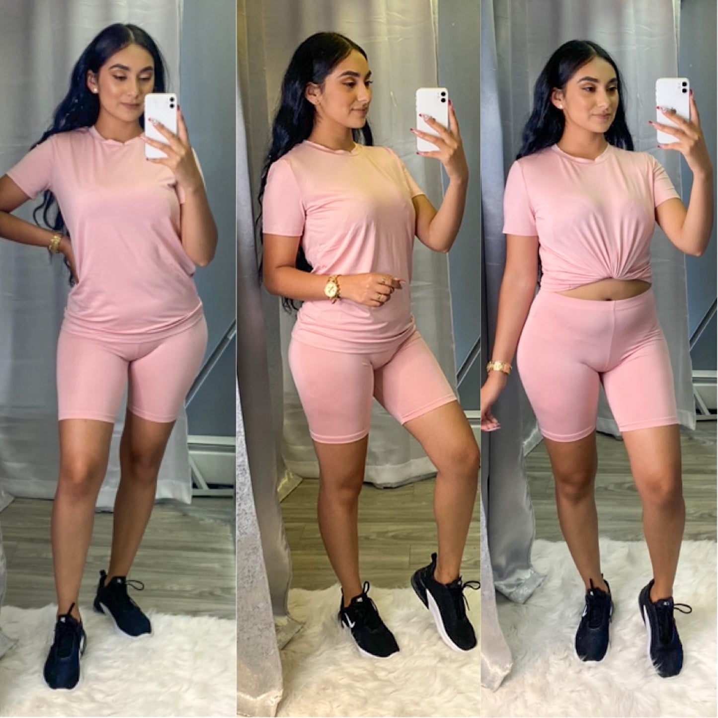 Arya Short Set (Mauve)