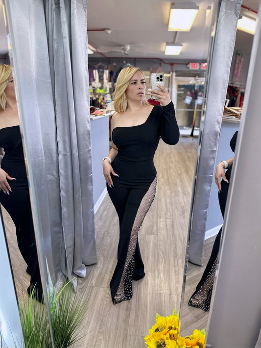 Perla Jumpsuit (Black)