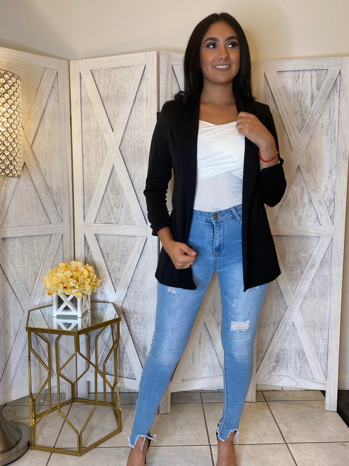 Julian Boyfriend Blazer (Black)