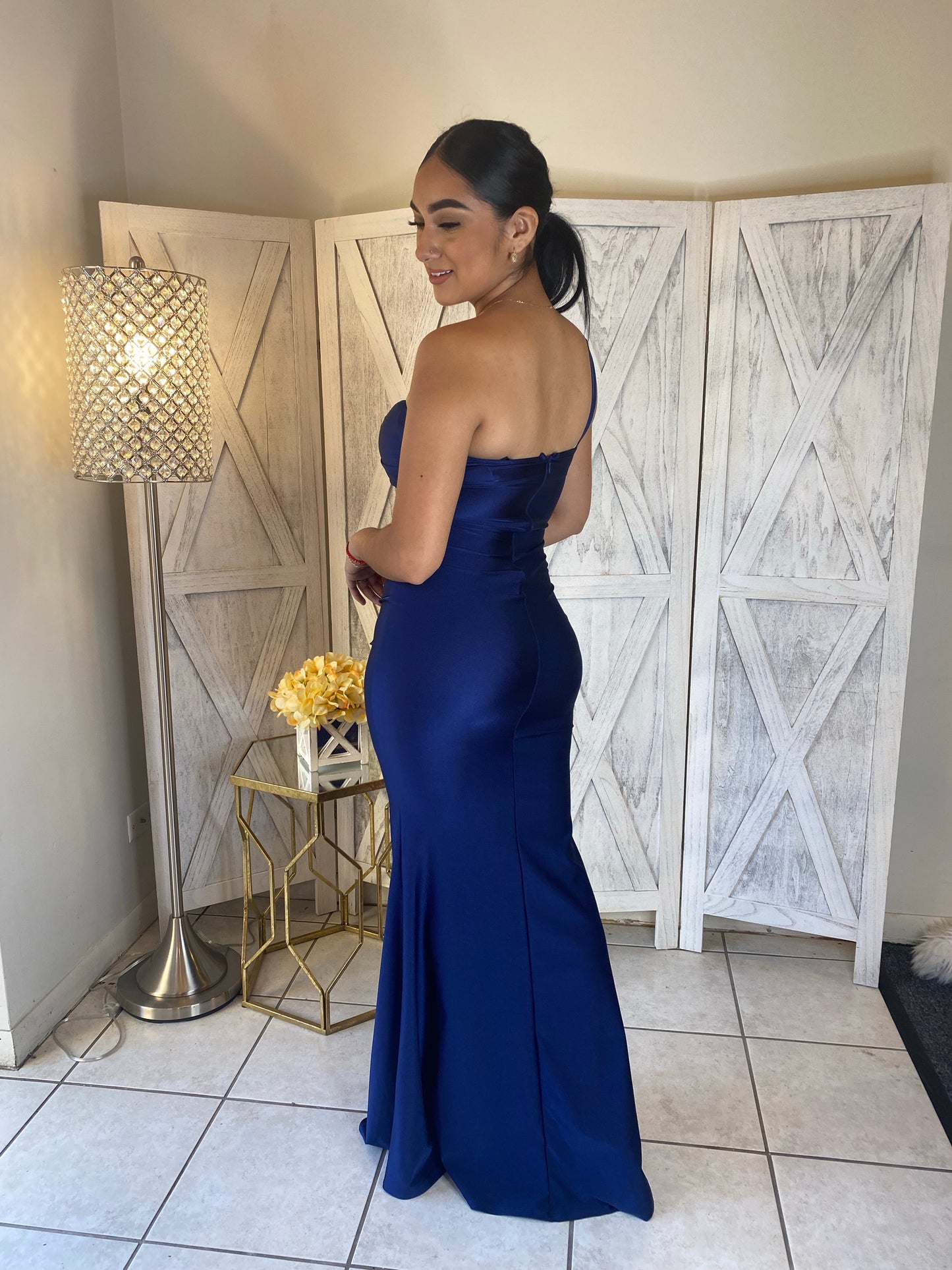 Keeping It Classy Dress (Navy)