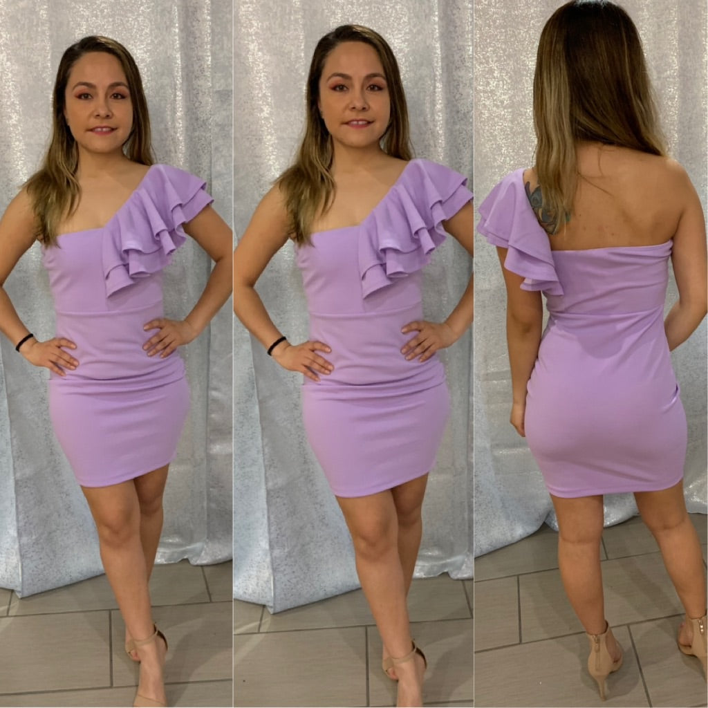 Marcela Dress (Lilac)