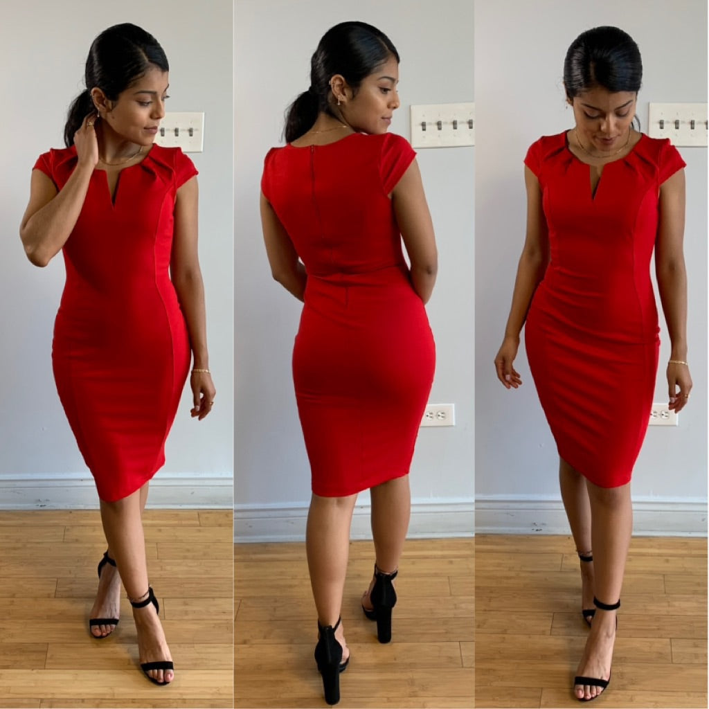 Bianca Dress (Red)
