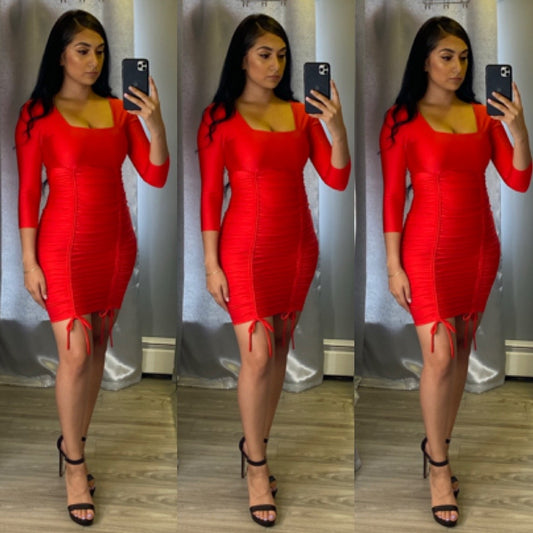 Kathia Dress (Red)