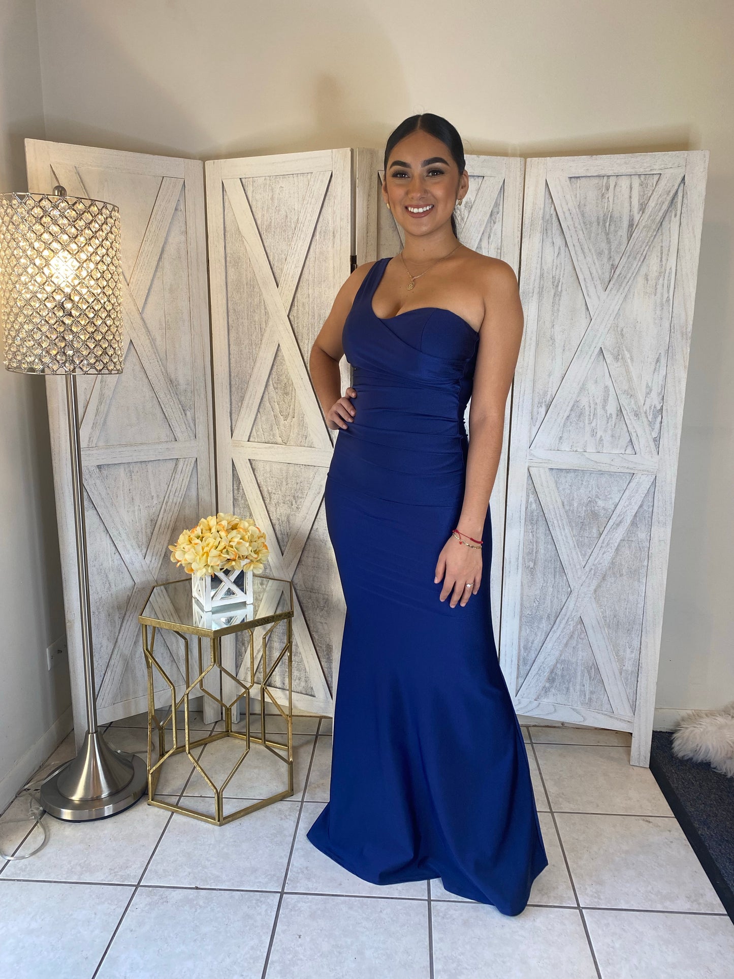 Keeping It Classy Dress (Navy)