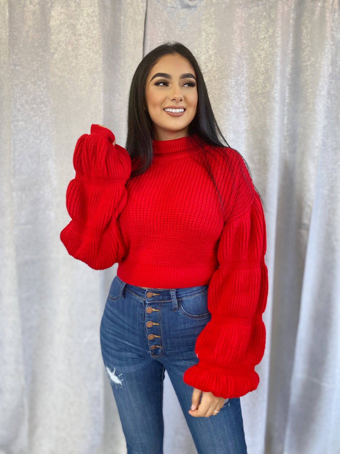 Emilia Sweater (Red)