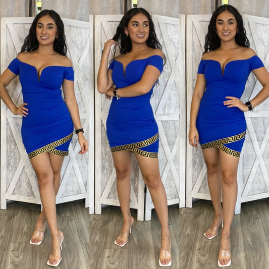 Lydia Dress - Royal