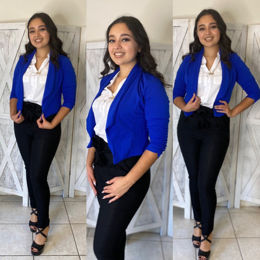 Your Go To Blazer -Royal