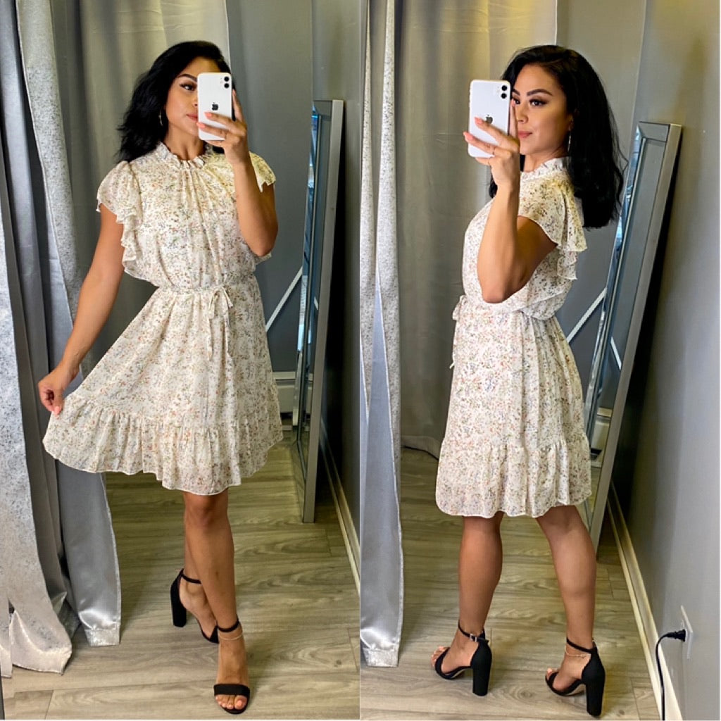 Amaya Dress (Ivory)